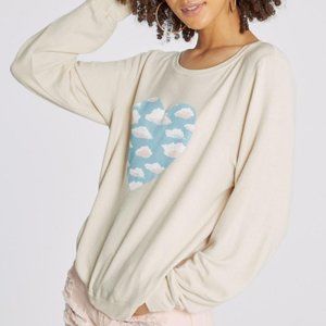 NWT Wildfox Light Hearted Salt Women’s Sweatshirt Size XS
